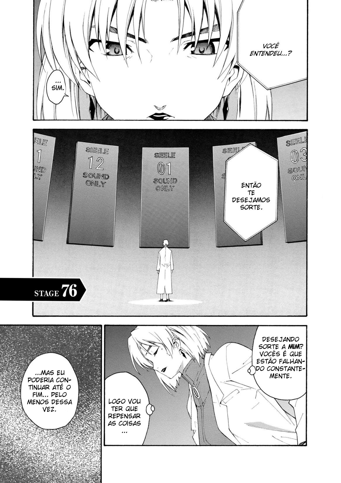 Neon Genesis Evangelion Ikari Shinji Ikusei Keikaku-Chapter 76